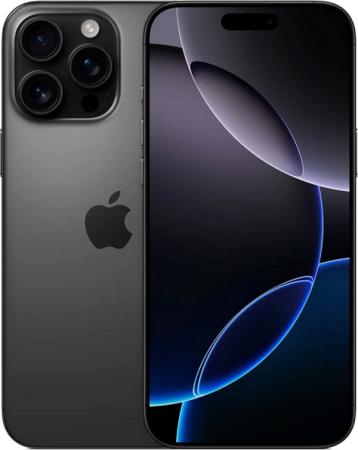 Смартфон Apple iPhone 16 Pro 512GB, Black Titanium (черный)