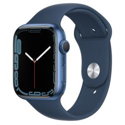 Apple Watch S7 41mm Blue Aluminum Case / Abyss Blue Sport Band