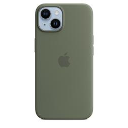 Чехол для iPhone 14 Silicone Case with MagSafe - Olive