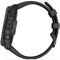 Garmin Fenix 7x Sapphire Solar Carbon Gray DLC Titanium / Black Band