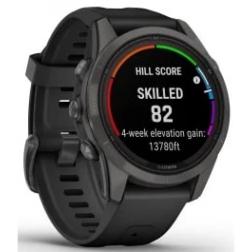 Garmin Fenix 7S Pro Sapphire Solar Carbon Gray DLC Titanium / Black Band