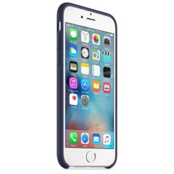 Силиконовый чехол для iPhone 6/6s (темно синий)