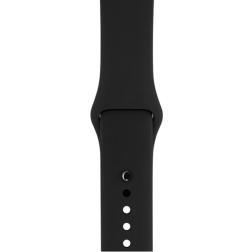 Apple Watch Series 1 42mm Space Gray Aluminum Case with Black Sport Band