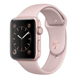 Apple Watch Series 1 38mm Rose Gold Aluminum Case with Pink Sand Sport Band