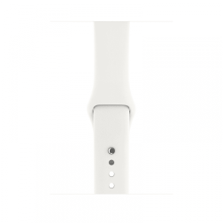 Apple Watch Series 2 42mm Stainless Steel Case with White Sport Band