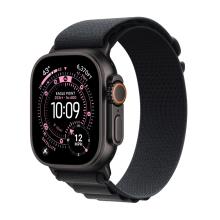 Apple Watch Ultra 3 (2025) 49mm Natural Titanium Case with Black Alpine Loop