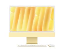 Моноблок Apple iMac 24 Retina 4,5K (M4, 10C CPU/10C GPU, 2024), 16 Гб, 256 Гб SSD, желтый