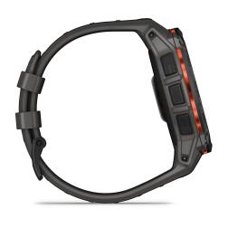Умные часы Garmin Instinct 3 50mm Solar, черный с угольно-черным ремешком (010-02935-00)