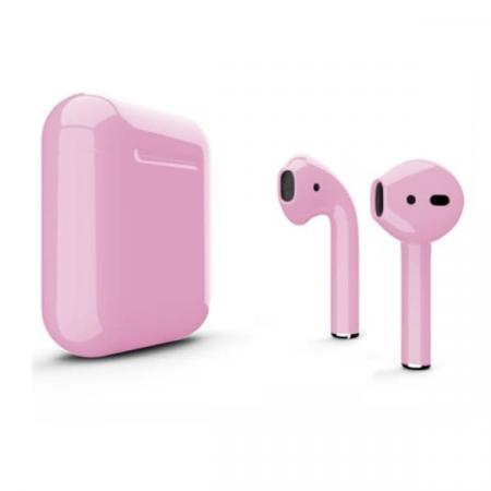 Apple AirPods (New Misty rose) наушники в зарядном футляре