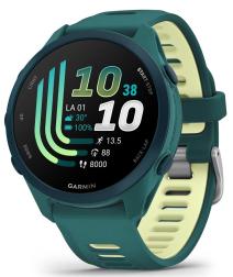 Смарт-часы Garmin Forerunner 170 Music, бирюзовый и бирюзово-лимонный ремешок (010-03920-12)