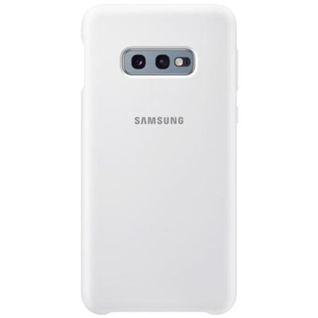 Чехол Samsung Silicone Cover для Galaxy S10e белый