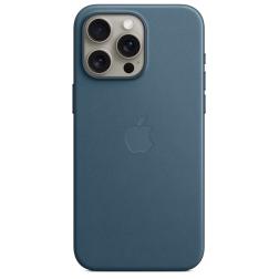 Чехол для iPhone 15 Pro FineWoven Pacific Blue