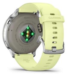 Умные часы Garmin Venu 4 45mm Silver Citron Green (010-03014-02)
