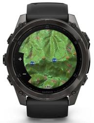 Умные часы Garmin Fenix 8 51 мм AMOLED Sapphire Carbon, Carbon Gray DLC (010-02905-20)